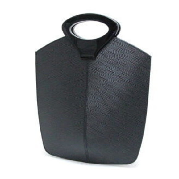 LOUIS VUITTON Demilune Epi Handbag black - Picture 1 of 6